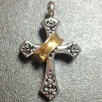 Gold Eternal Cross